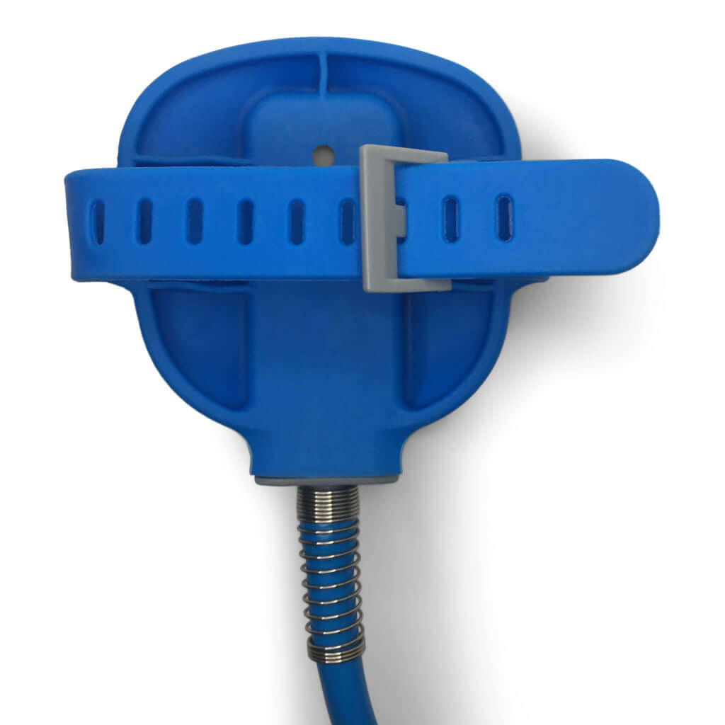 Back View of Dog Bath Shower Massage Brush